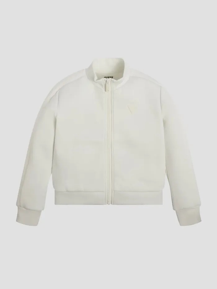 GUESS Big Girl 7 14 Eco Monochrome Active Jacket 416 White 8211 Kids