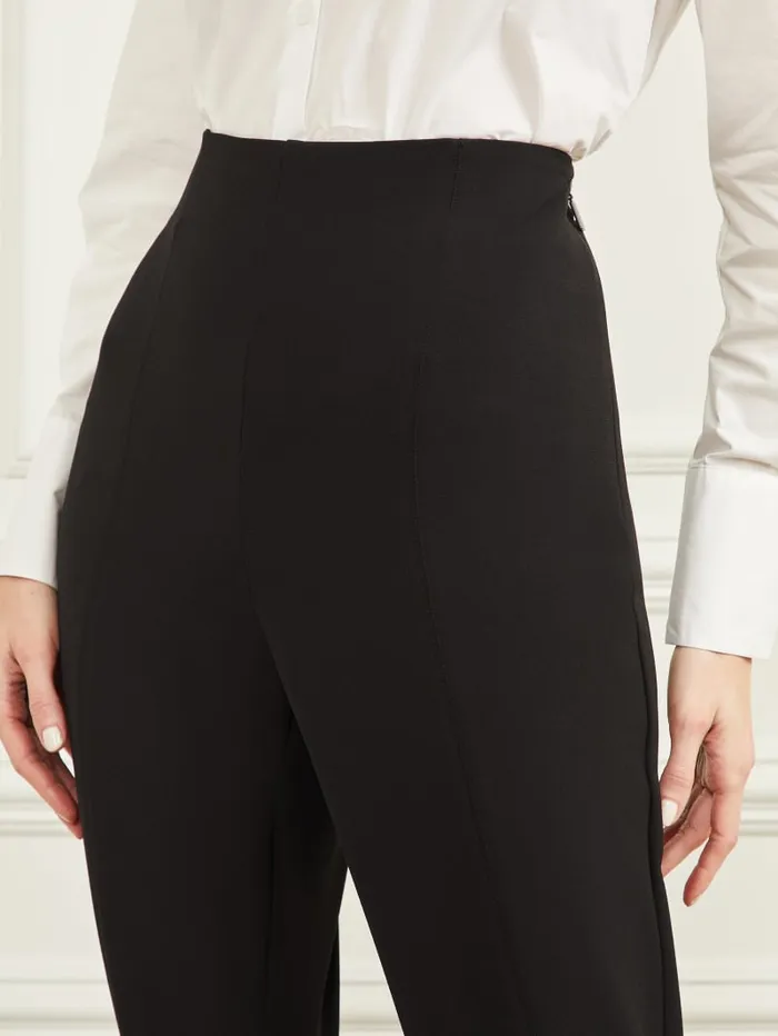 GUESS Bottoms Dallas Straight Pant Black 8211 Women