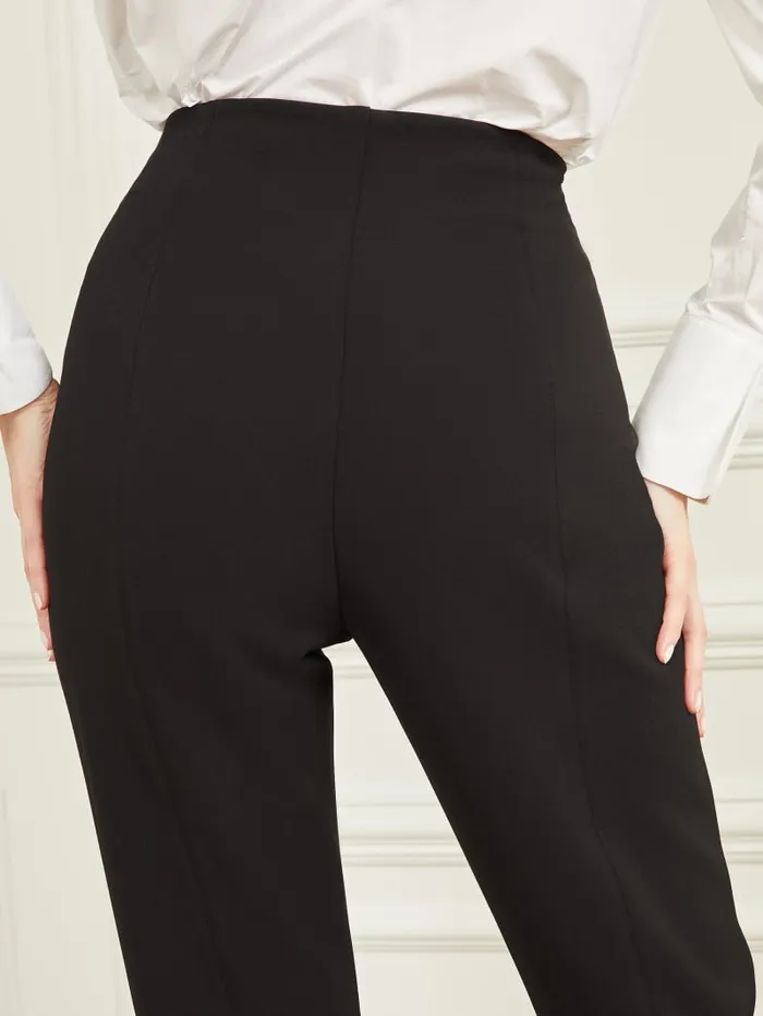 GUESS Bottoms Dallas Straight Pant Black 8211 Women