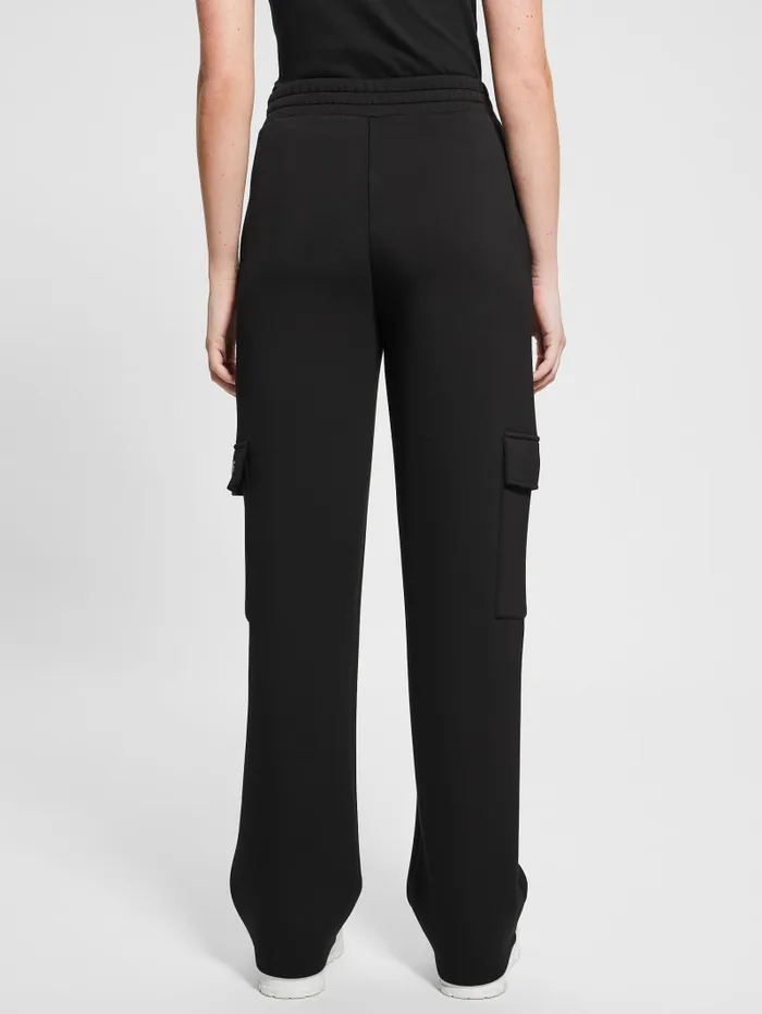 GUESS Bottoms Eco Cecilia Scuba Cargo Pants Black 8211 Women