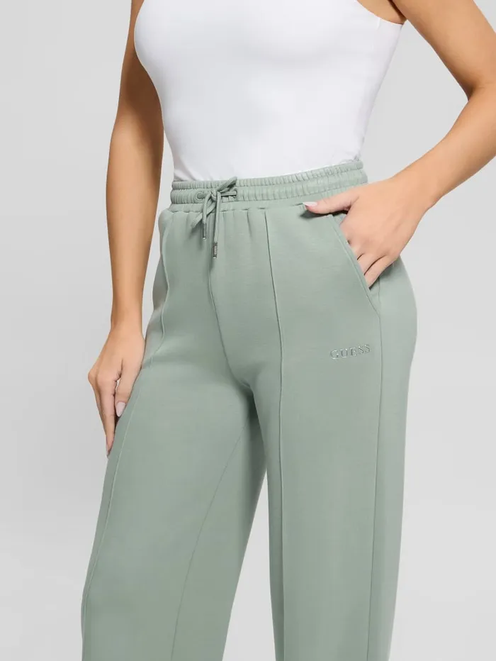 GUESS Bottoms Eco Gelsey StraightLeg Pants Black 8211 Women