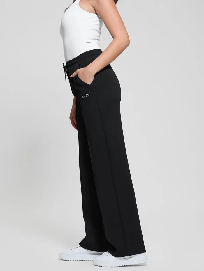 GUESS Bottoms Eco Gelsey StraightLeg Pants Black 8211 Women