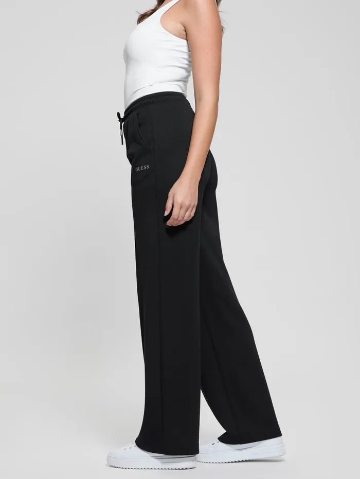 GUESS Bottoms Eco Gelsey StraightLeg Pants Black 8211 Women