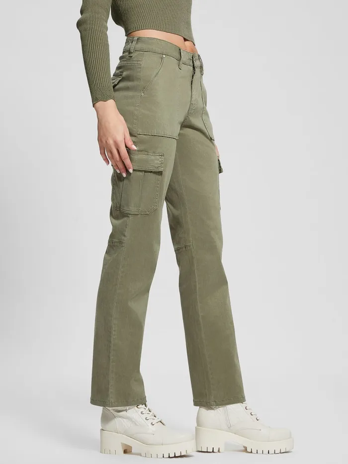 GUESS Bottoms Eco Sexy Cargo Pants Neutral 8211 Women