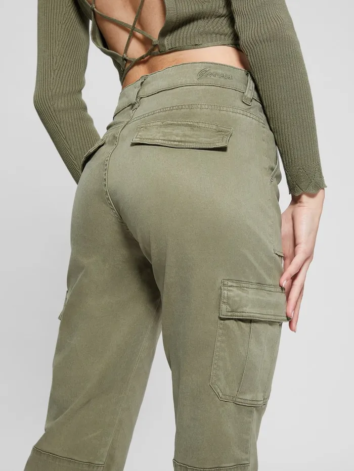GUESS Bottoms Eco Sexy Cargo Pants Neutral 8211 Women
