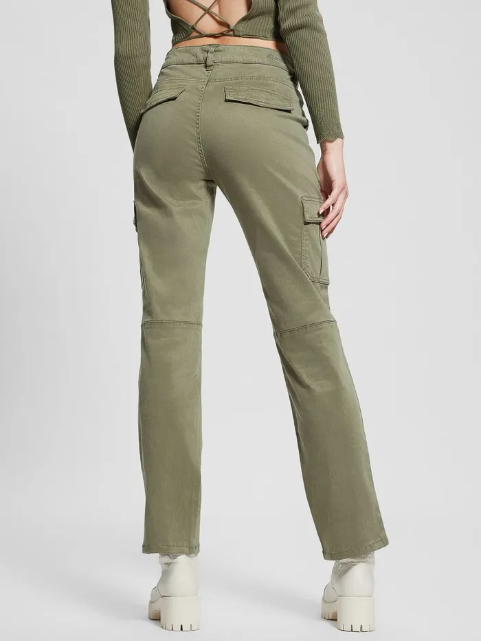 GUESS Bottoms Eco Sexy Cargo Pants Neutral 8211 Women