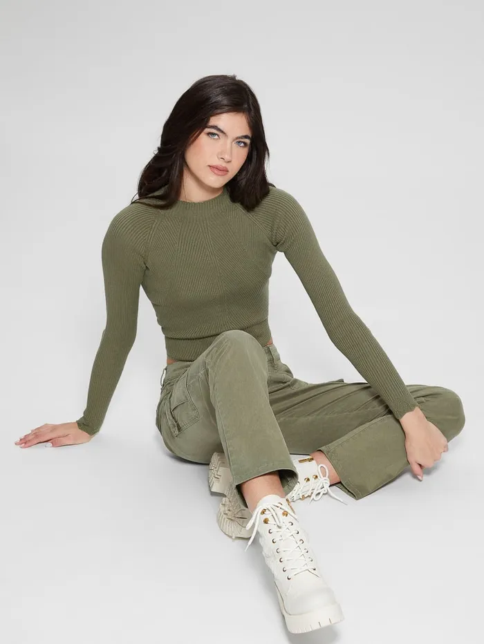 GUESS Bottoms Eco Sexy Cargo Pants Neutral 8211 Women