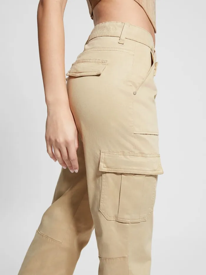 GUESS Bottoms Eco Sexy Cargo Pants Neutral 8211 Women