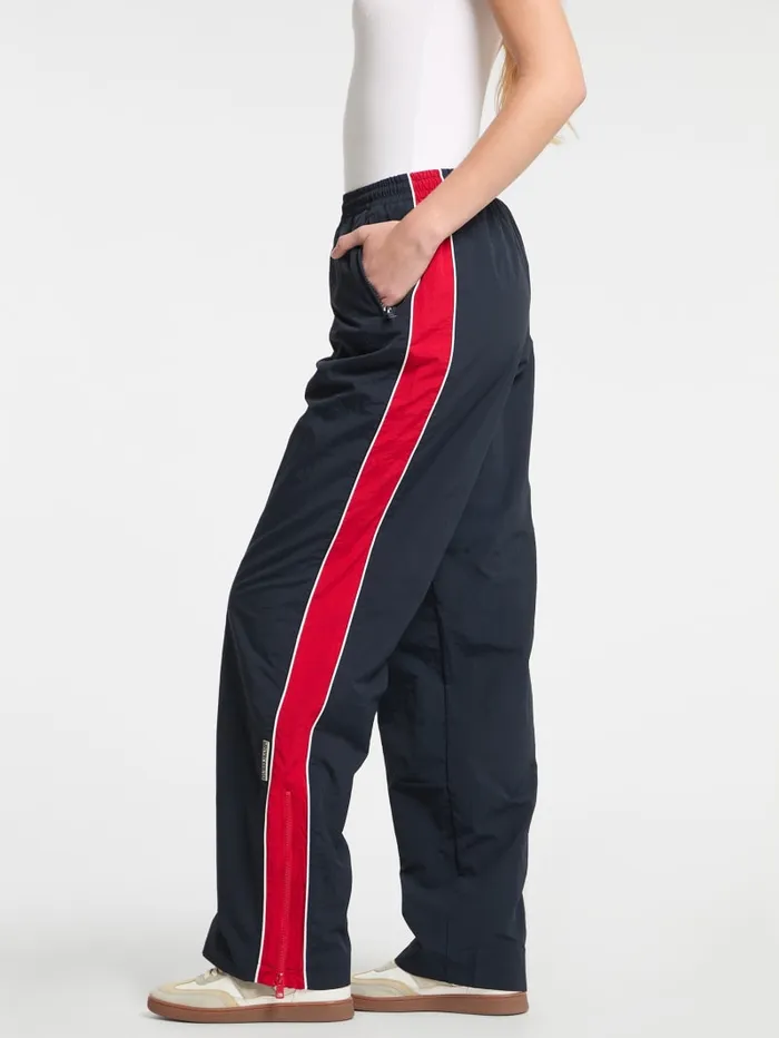GUESS Bottoms Eco Windbreaker Pant Blue 8211 Women