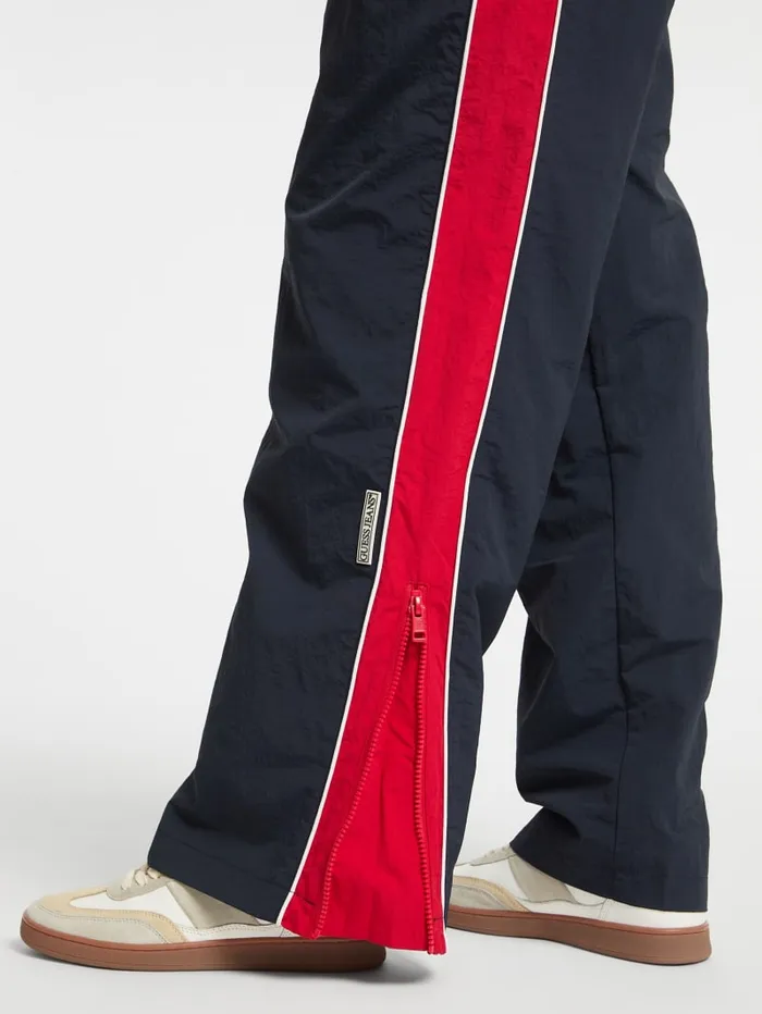 GUESS Bottoms Eco Windbreaker Pant Blue 8211 Women