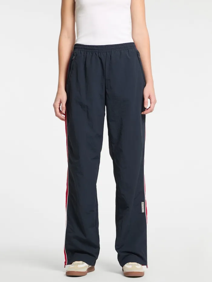 GUESS Bottoms Eco Windbreaker Pant Blue 8211 Women