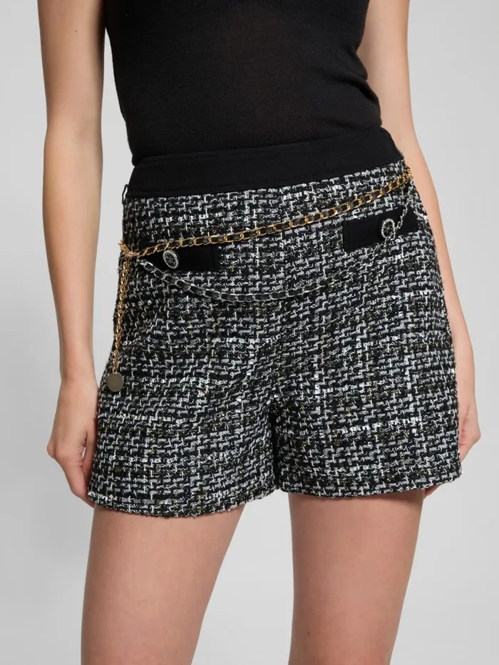 GUESS Bottoms Eco Yvonne Tweed Shorts Colors 8211 Women