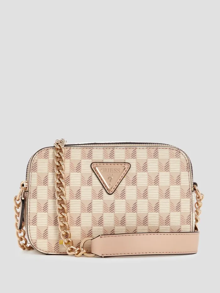 GUESS Crossbodies G Wave Camera Crossbody Pink 8211 Unisex