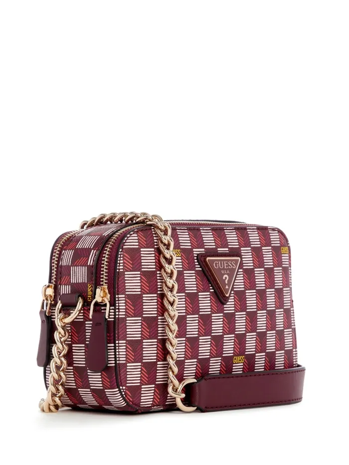 GUESS Crossbodies G Wave Camera Crossbody Pink 8211 Unisex