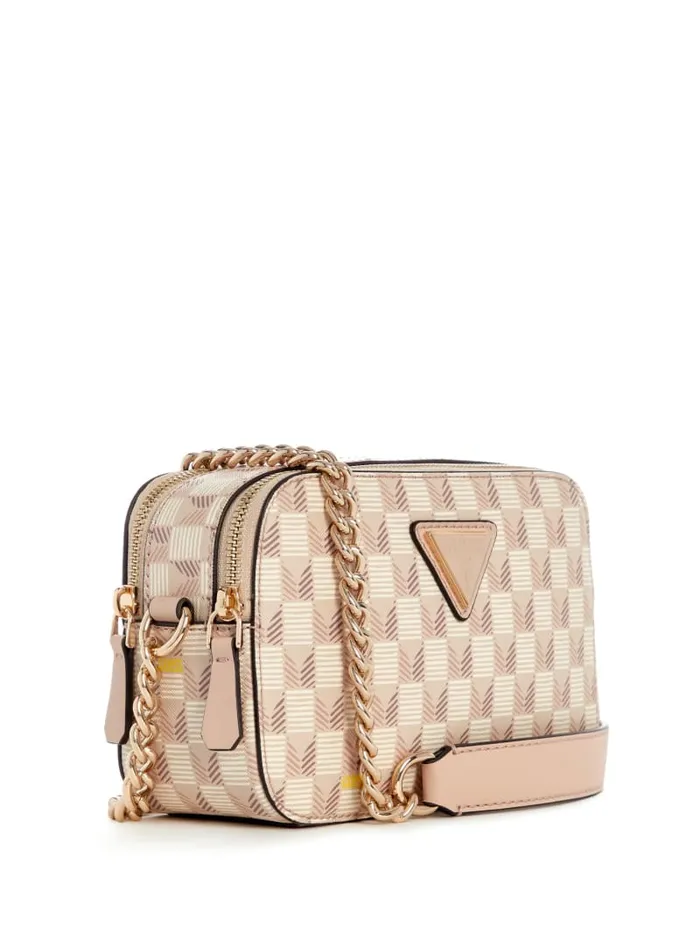 GUESS Crossbodies G Wave Camera Crossbody Pink 8211 Unisex