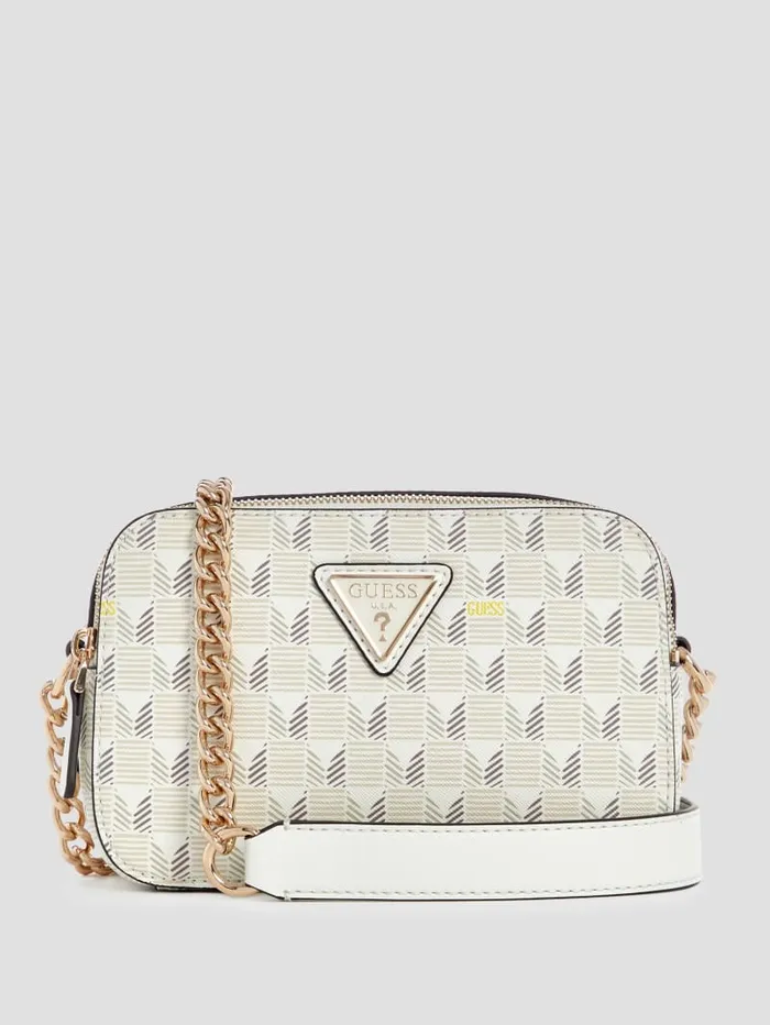 GUESS Crossbodies G Wave Camera Crossbody Pink 8211 Unisex