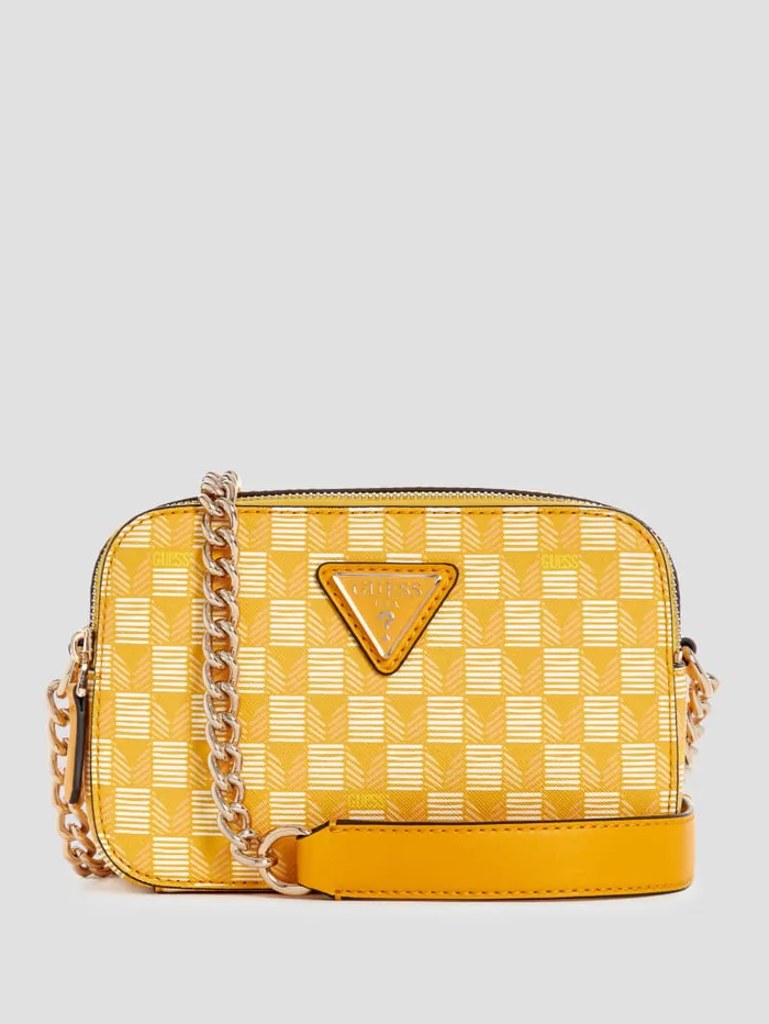 GUESS Crossbodies G Wave Camera Crossbody Pink 8211 Unisex