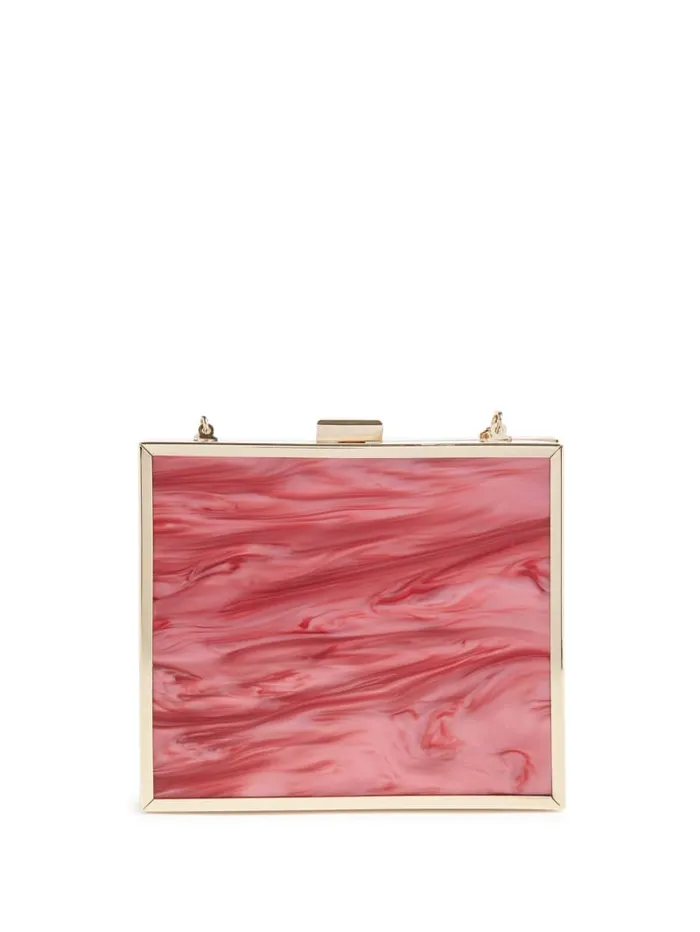 GUESS Evening Bags Sutton Box Clutch Gold 8211 Unisex