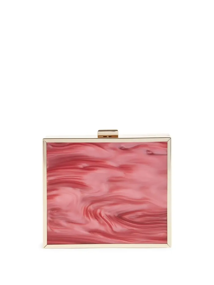 GUESS Evening Bags Sutton Box Clutch Gold 8211 Unisex