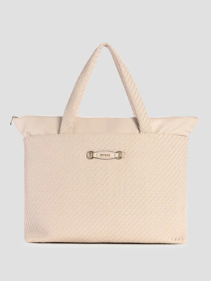 GUESS Handbags Francy Travel Tote Green 8211 Women