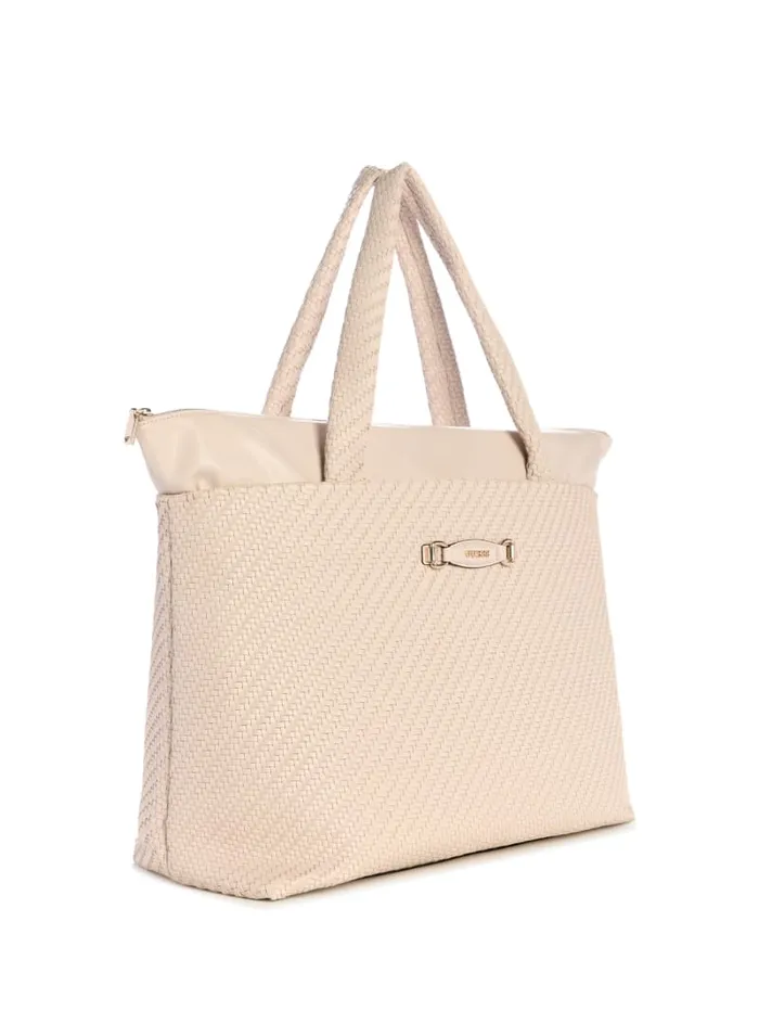 GUESS Handbags Francy Travel Tote Green 8211 Women