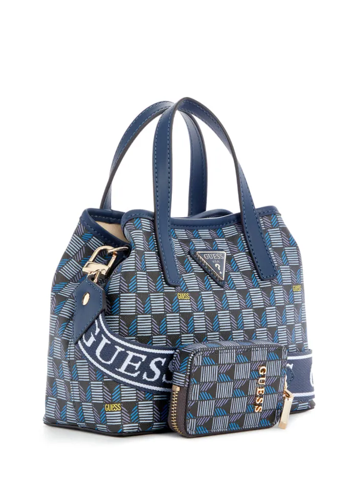 GUESS Handbags G Wave Mini Tote White 8211 Women