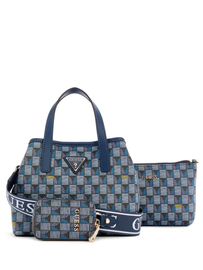 GUESS Handbags G Wave Mini Tote White 8211 Women