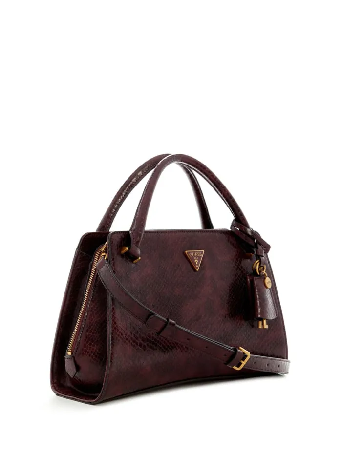 GUESS Handbags Georgina Girlfriend Satchel Green 8211 Women
