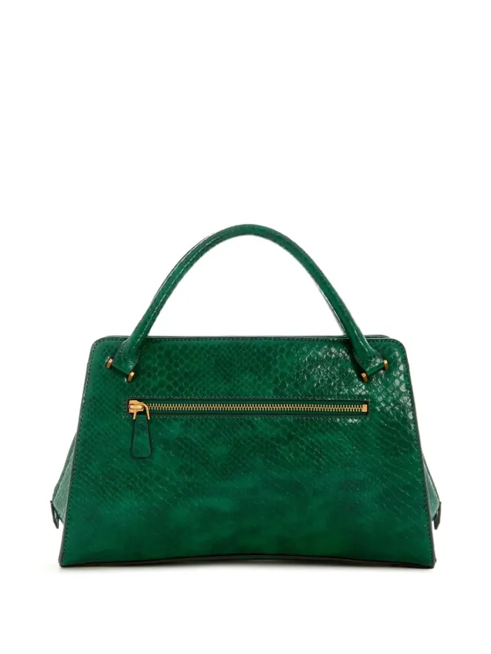 GUESS Handbags Georgina Girlfriend Satchel Green 8211 Women