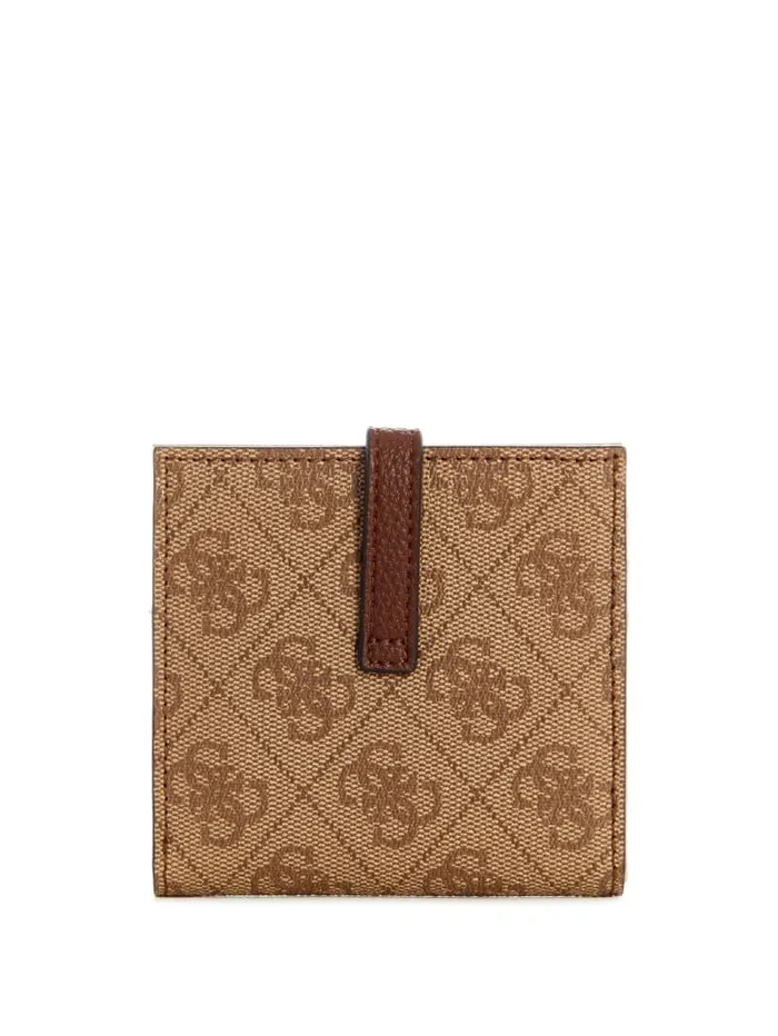 GUESS Handbags Laurel Quattro G Card Case Brown 8211 Women