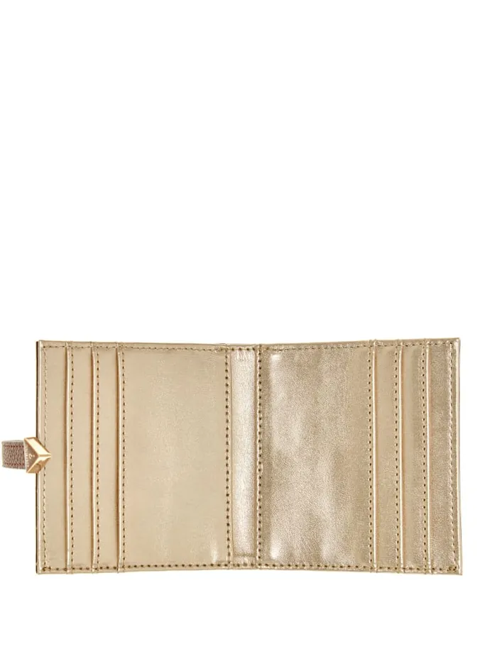 GUESS Handbags Laurel Quattro G Card Case Brown 8211 Women