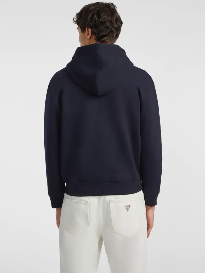 GUESS Hoodies and Sweaters American Tradition ZipUp Hoodie White 8211 Men