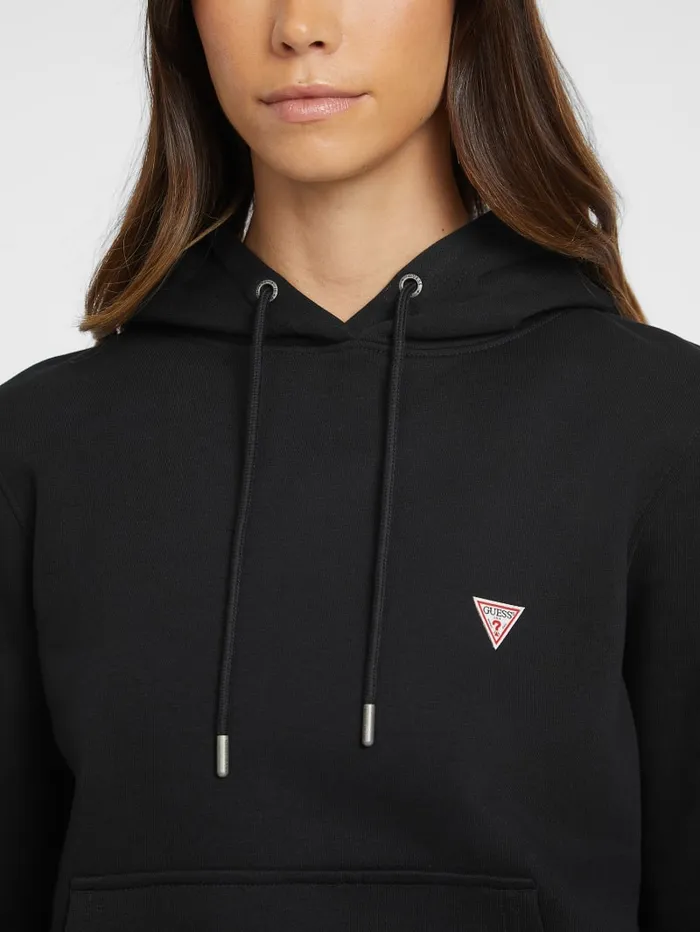 GUESS Hoodies and Sweaters Mini Patch Hoodie Red 8211 Women