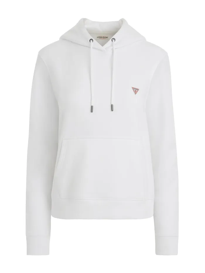 GUESS Hoodies and Sweaters Mini Patch Hoodie Red 8211 Women