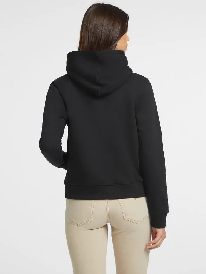 GUESS Hoodies and Sweaters Mini Patch Hoodie Red 8211 Women