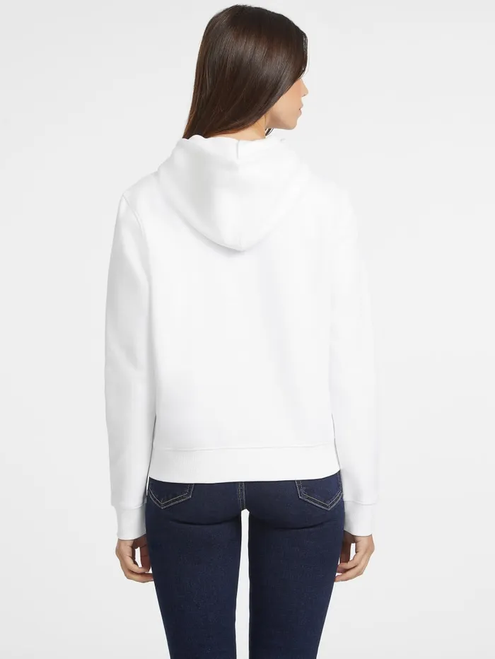 GUESS Hoodies and Sweaters Mini Patch Hoodie Red 8211 Women
