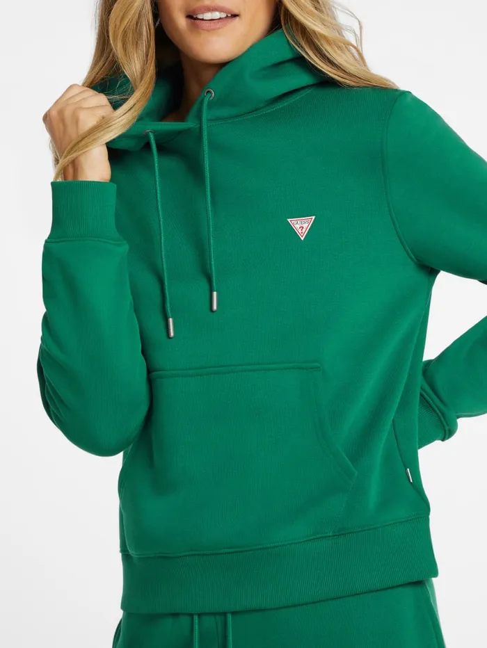 GUESS Hoodies and Sweaters Mini Patch Hoodie Red 8211 Women