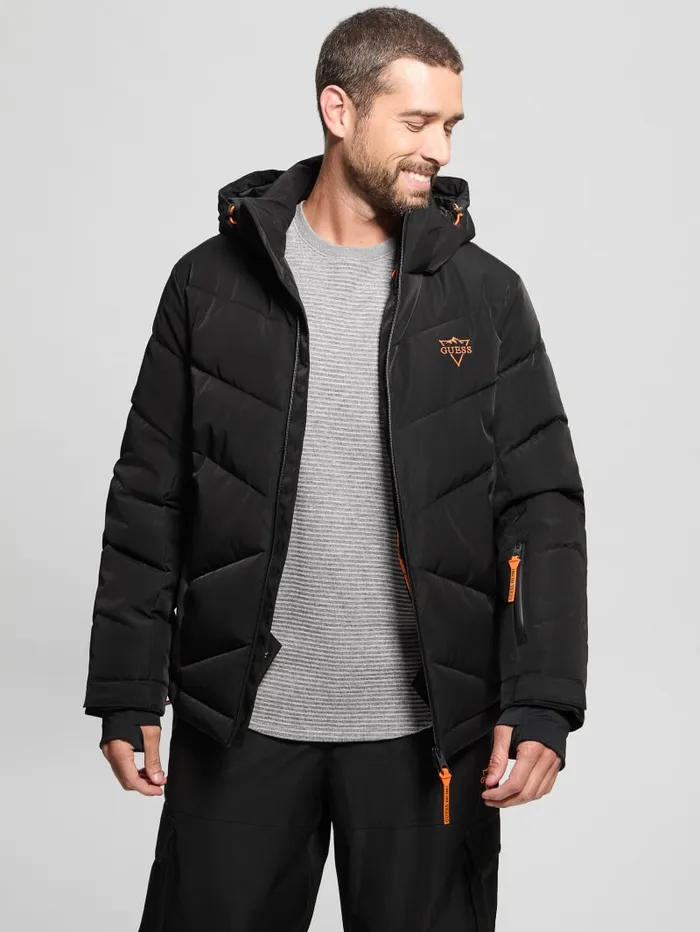 GUESS Jackets and Coats Eco Puffer Jacket White 8211 Men