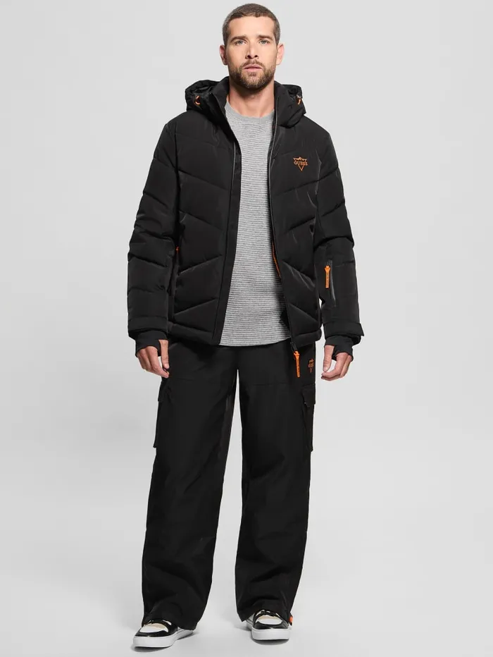 GUESS Jackets and Coats Eco Puffer Jacket White 8211 Men