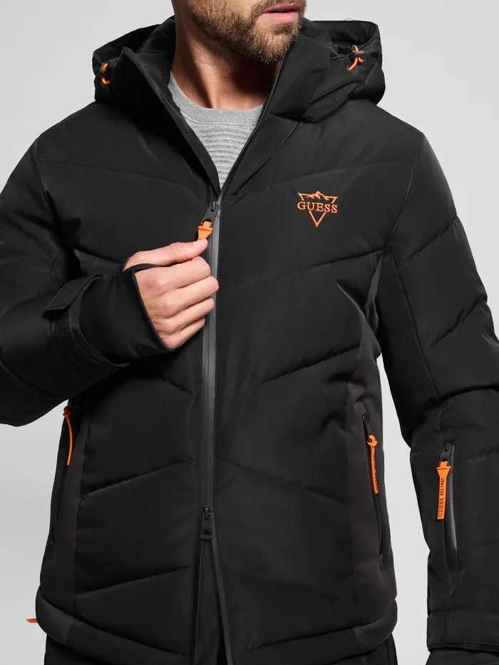 GUESS Jackets and Coats Eco Puffer Jacket White 8211 Men