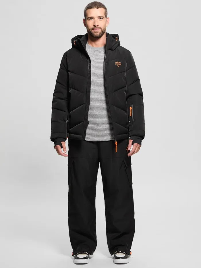 GUESS Jackets and Coats Eco Puffer Jacket White 8211 Men