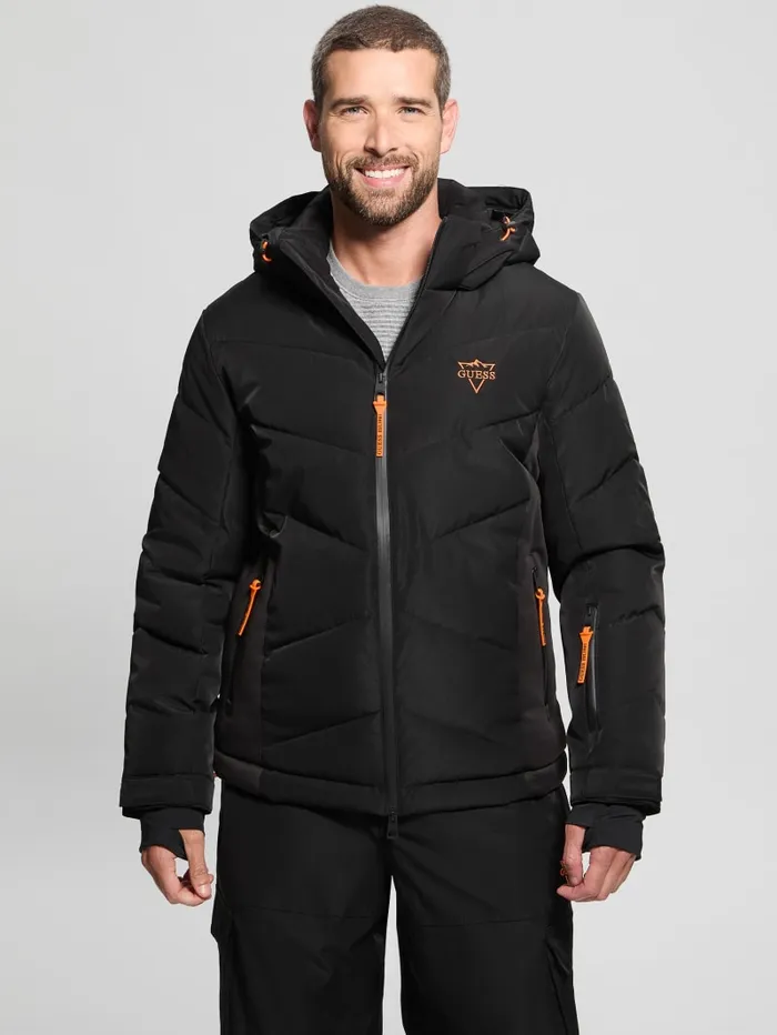 GUESS Jackets and Coats Eco Puffer Jacket White 8211 Men