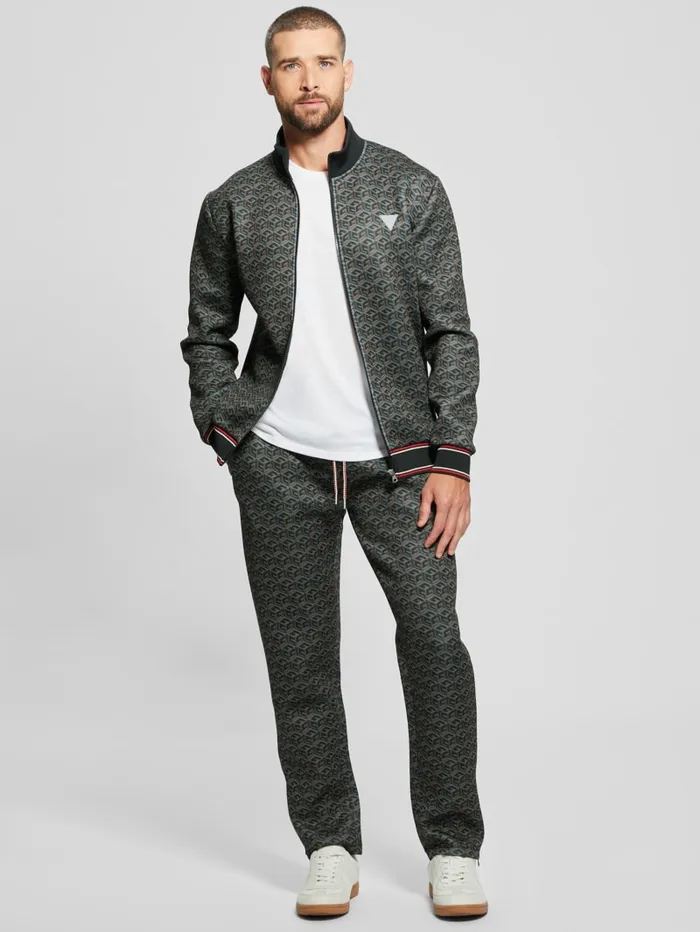 GUESS Jackets and Coats Rolph Signature Cube Jacket White 8211 Men