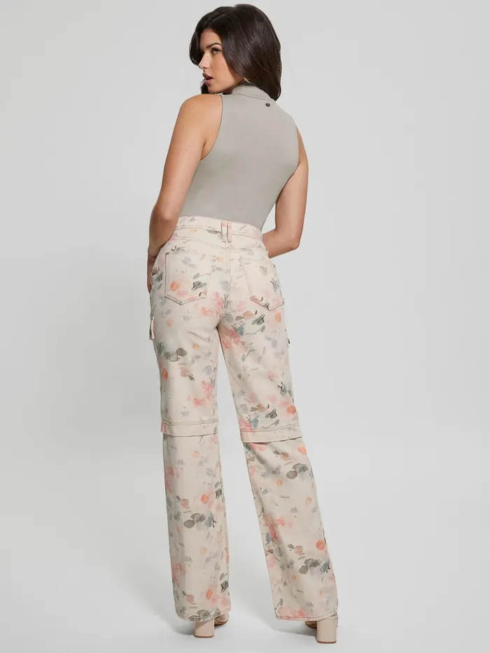 GUESS Jeans and Denim 80s Denim Cargo Pants Pink 8211 Women