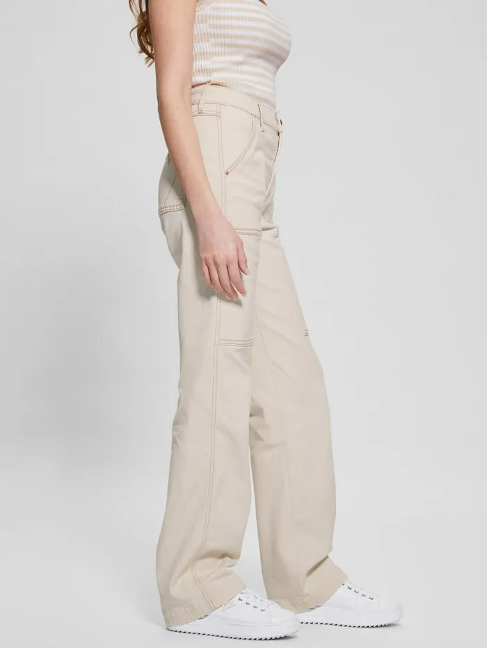 GUESS Jeans and Denim Carrie Carpenter Jeans Beige 8211 Women