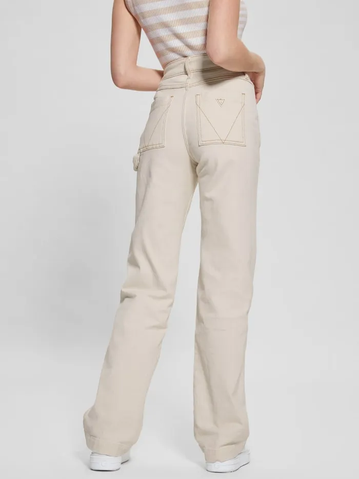 GUESS Jeans and Denim Carrie Carpenter Jeans Beige 8211 Women