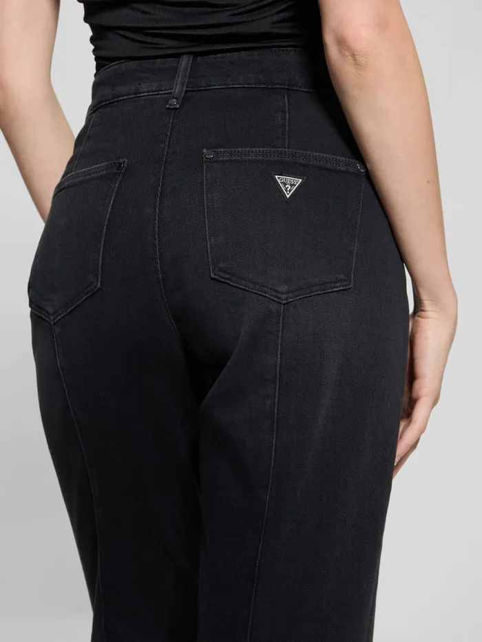 GUESS Jeans and Denim Eco Faye Sailor Flared Jeans Black 8211 Women