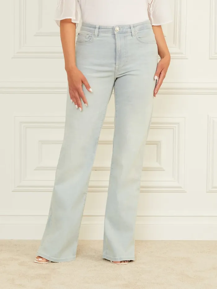 GUESS Jeans and Denim Eco Glam Romantica Denim Pant Blue 8211 Women