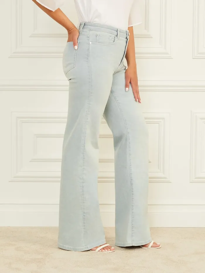 GUESS Jeans and Denim Eco Glam Romantica Denim Pant Blue 8211 Women