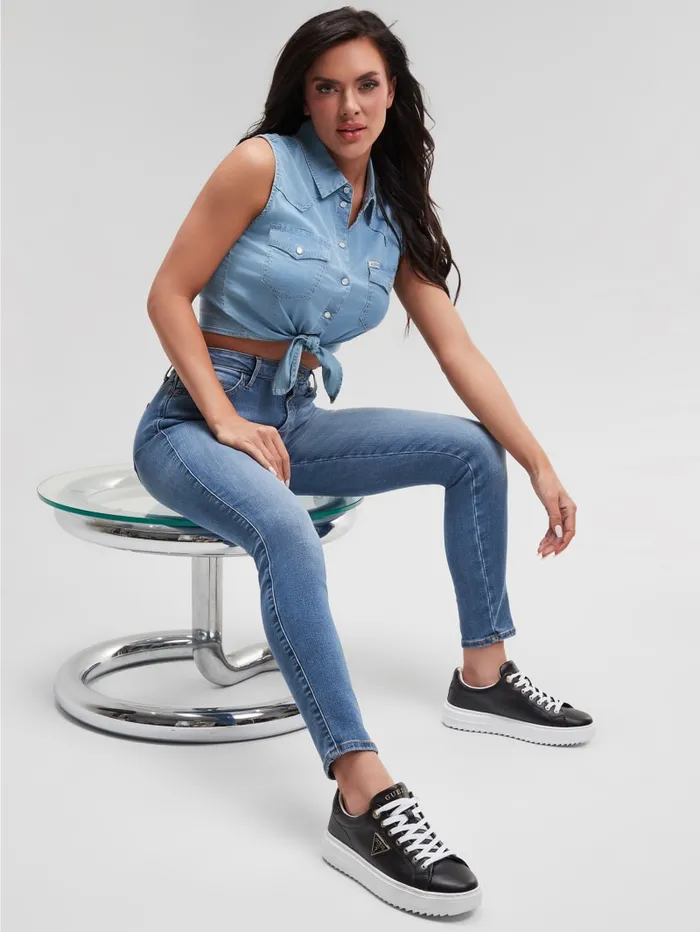 GUESS Jeans and Denim Eco Sexy Curve Jeans Blue 8211 Women